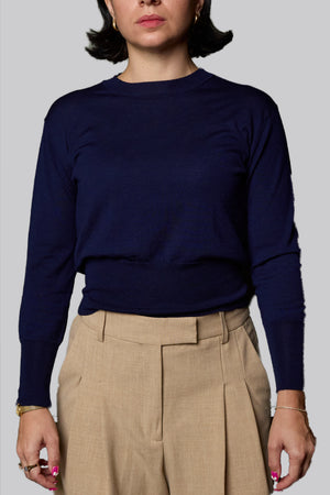 Polly-Lite Sweater Navy