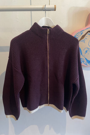 Julie Zip Cardigan