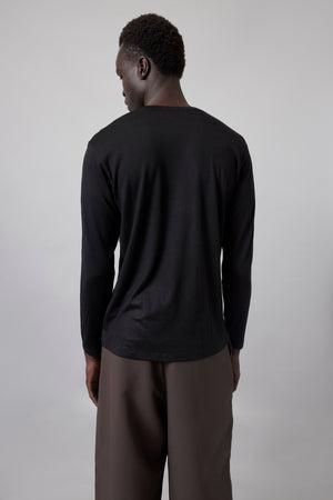 McIntyre Mens Long sleeve Merino travel T-shirt