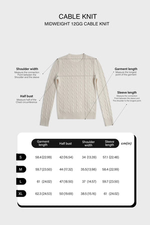 Liz Cable Knit jumper (pre-order)