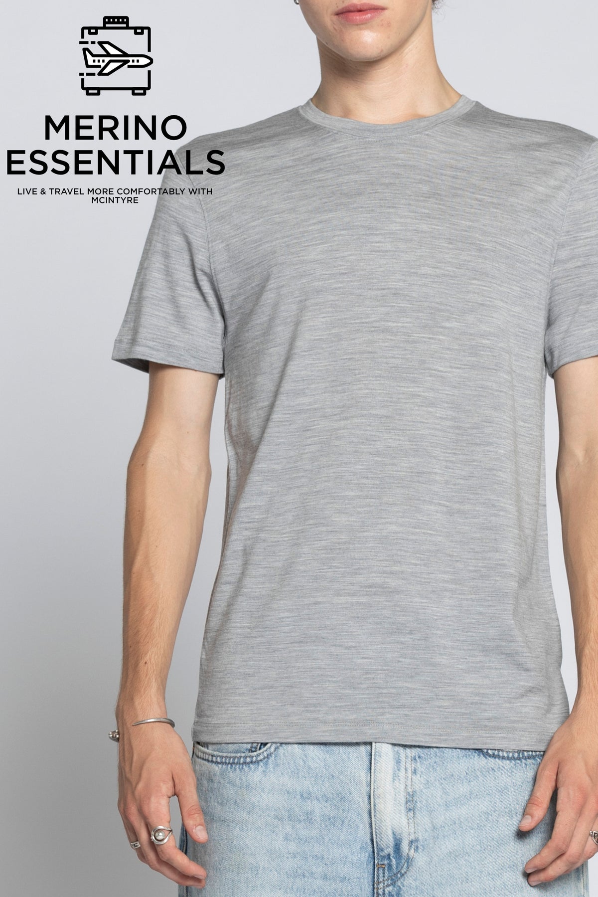 McIntyre Mens Merino T-shirt