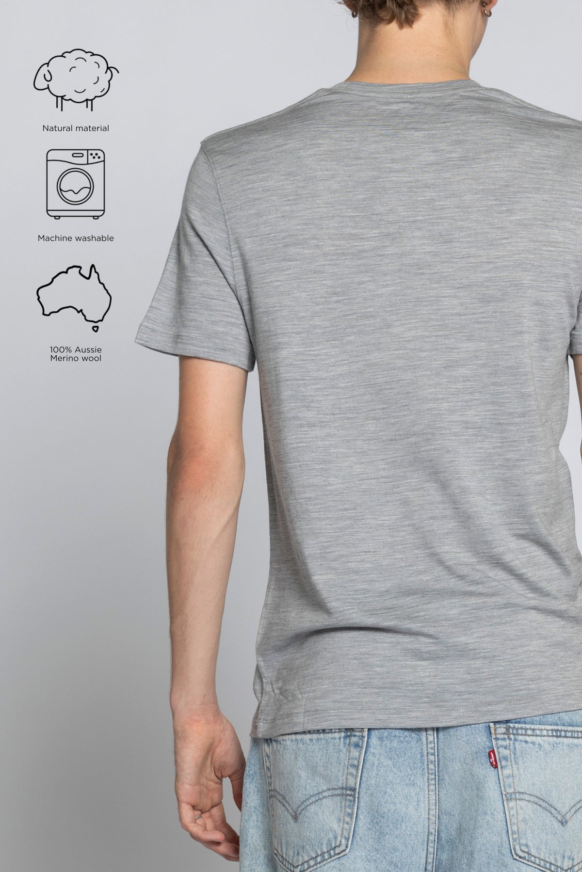 McIntyre Mens Merino T-shirt