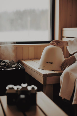 Tatsuya's Merino Wool Sauna Hat