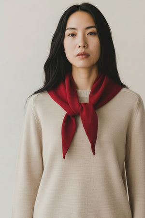 Merino Triangle Scarf