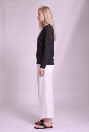All Day Long Sleeve Merino tee