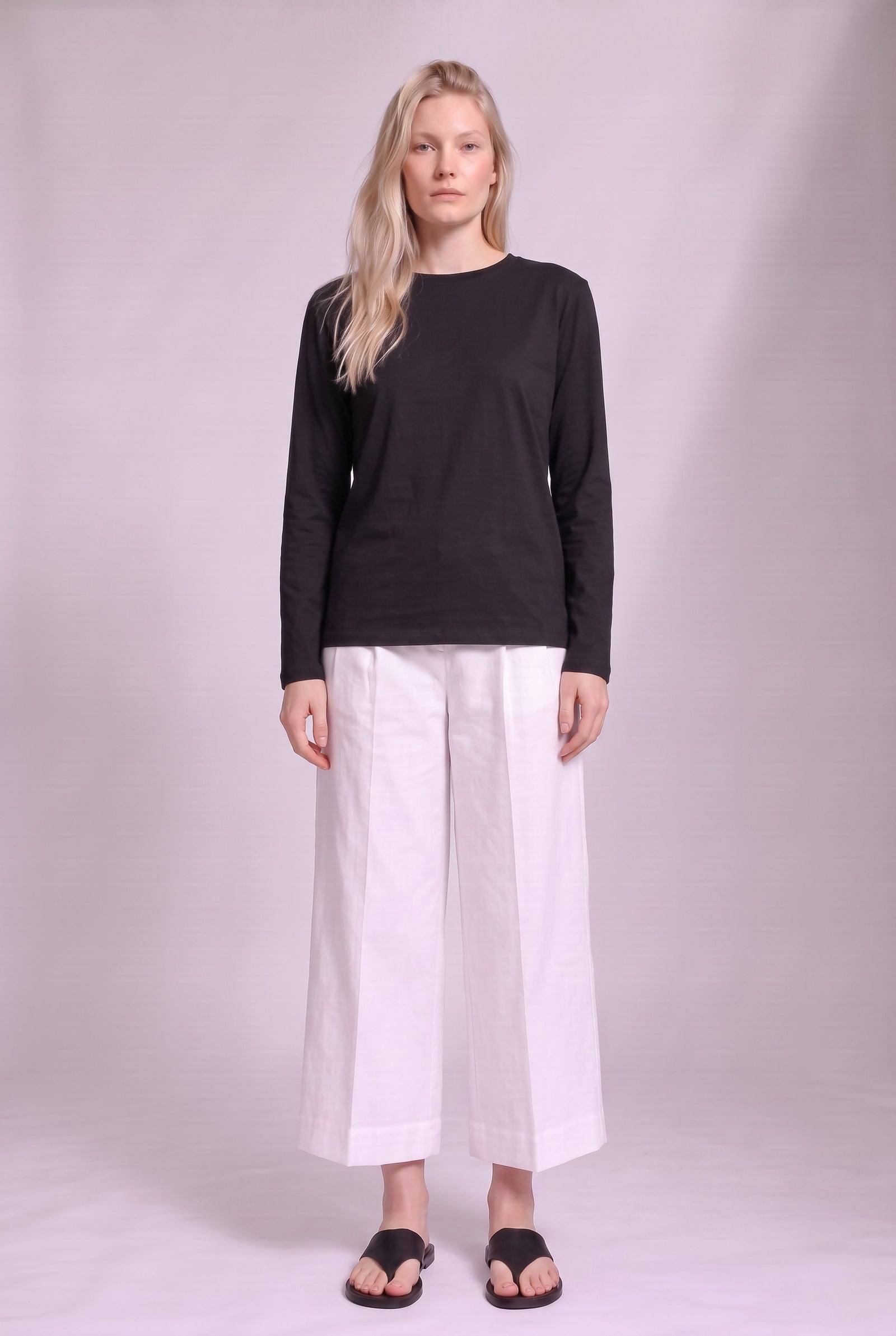 All Day Long Sleeve Merino tee