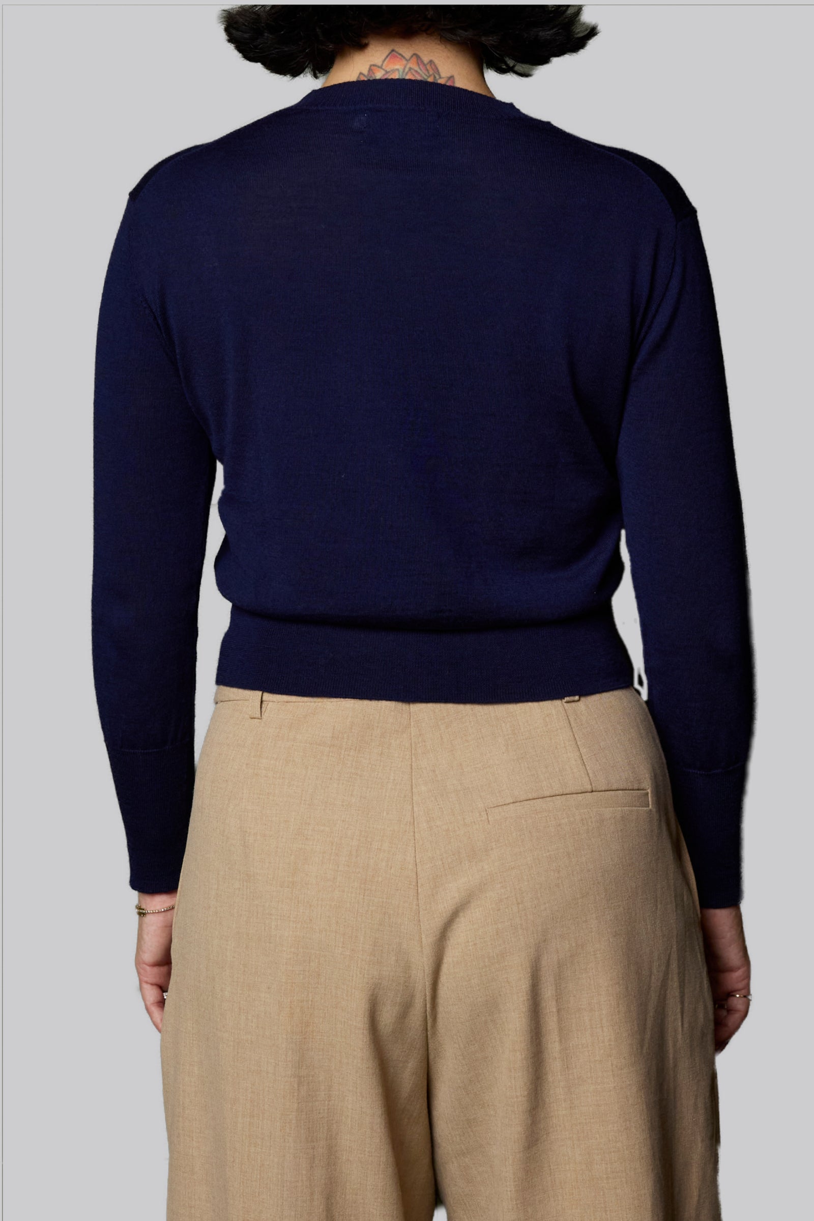 Polly-Lite Sweater Navy