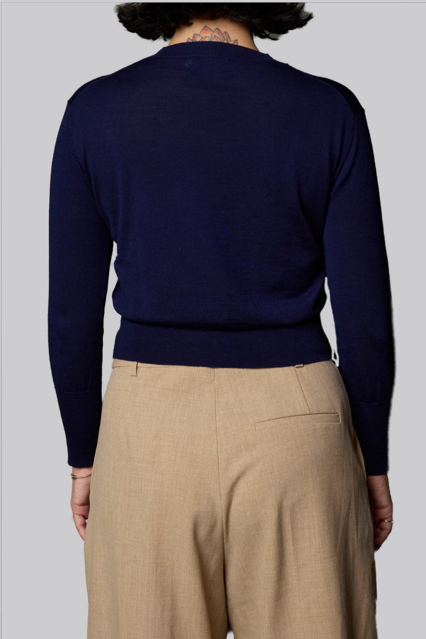 Polly-Lite Sweater Navy