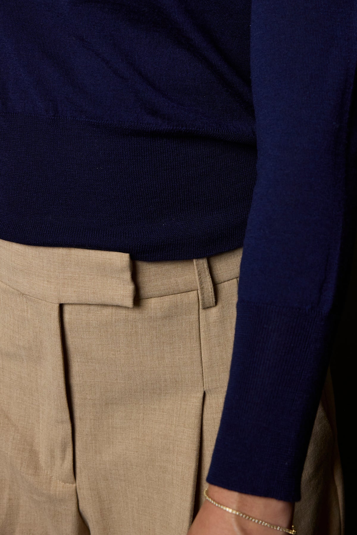 Polly-Lite Sweater Navy