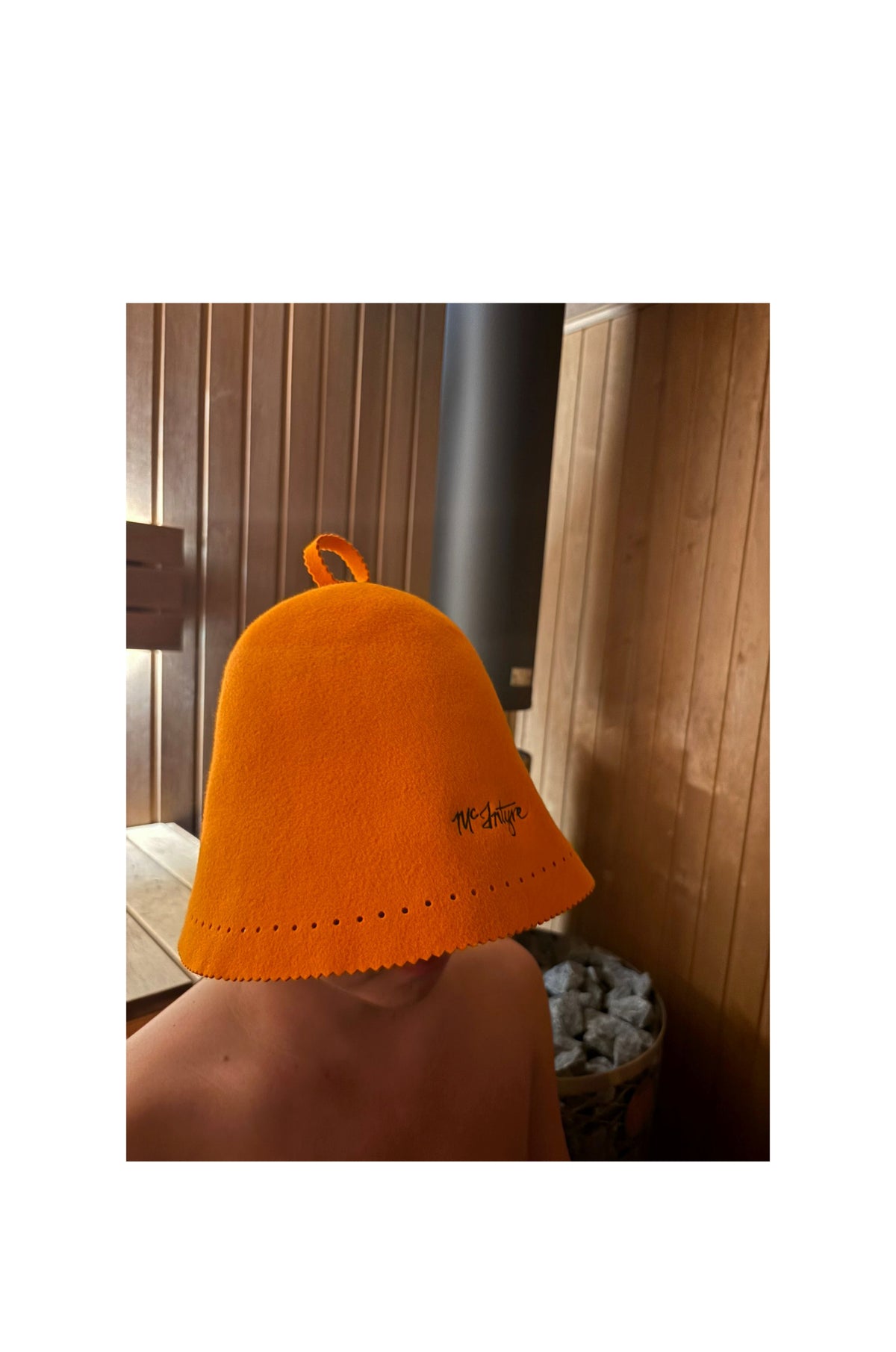 Tatsuya's Merino Wool Sauna Hat