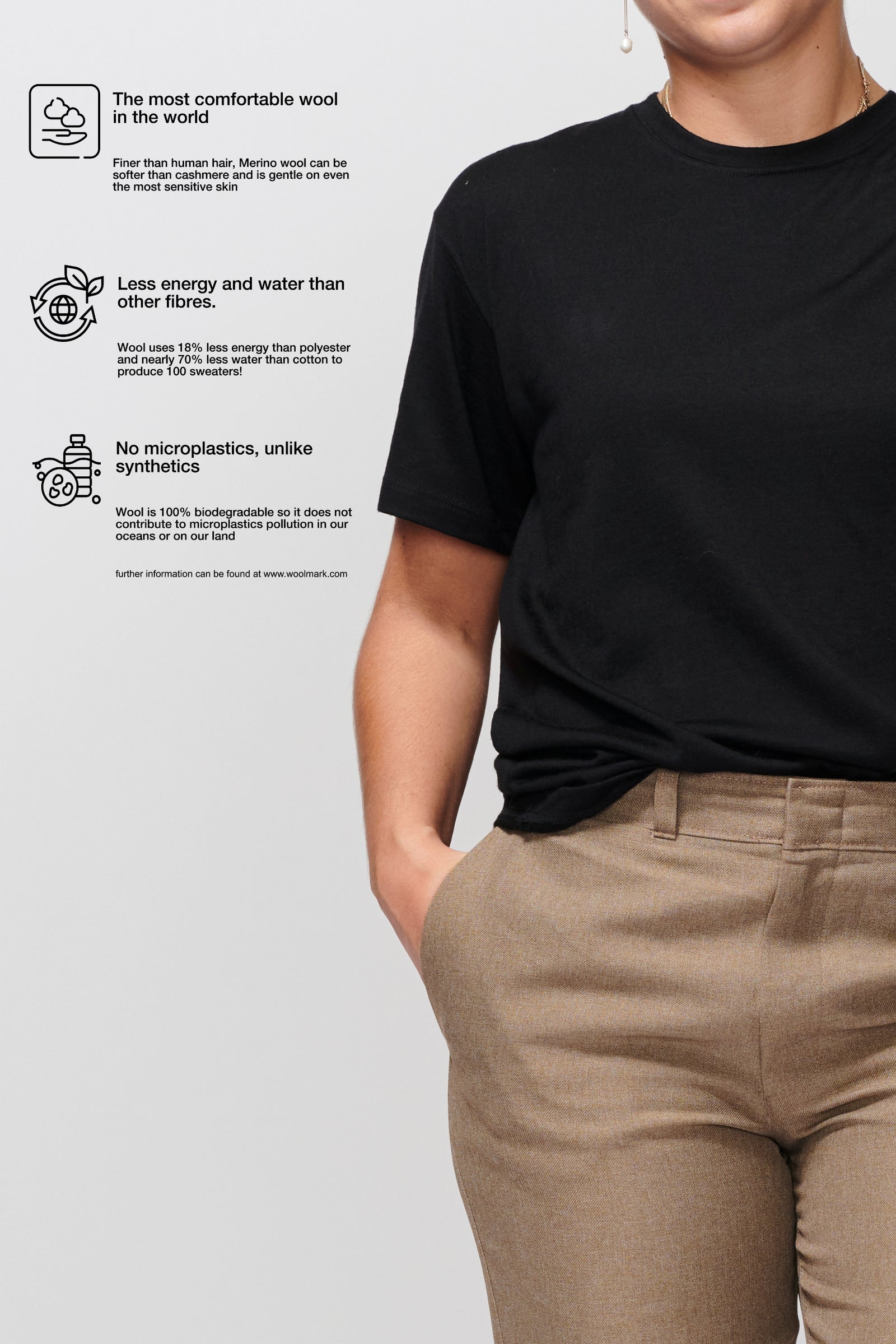 McIntyre  Womens Merino T-shirt