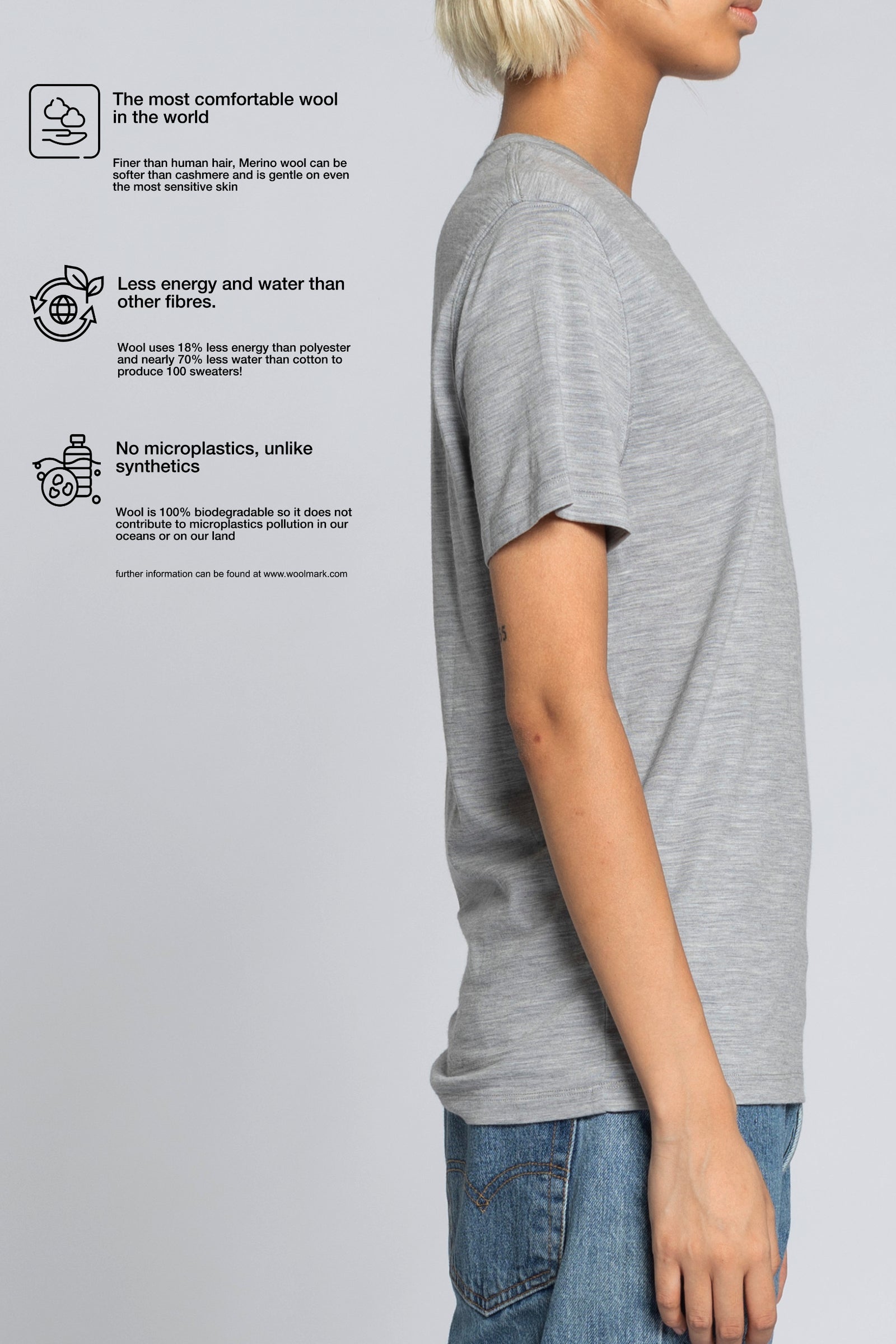 McIntyre  Womens Merino T-shirt