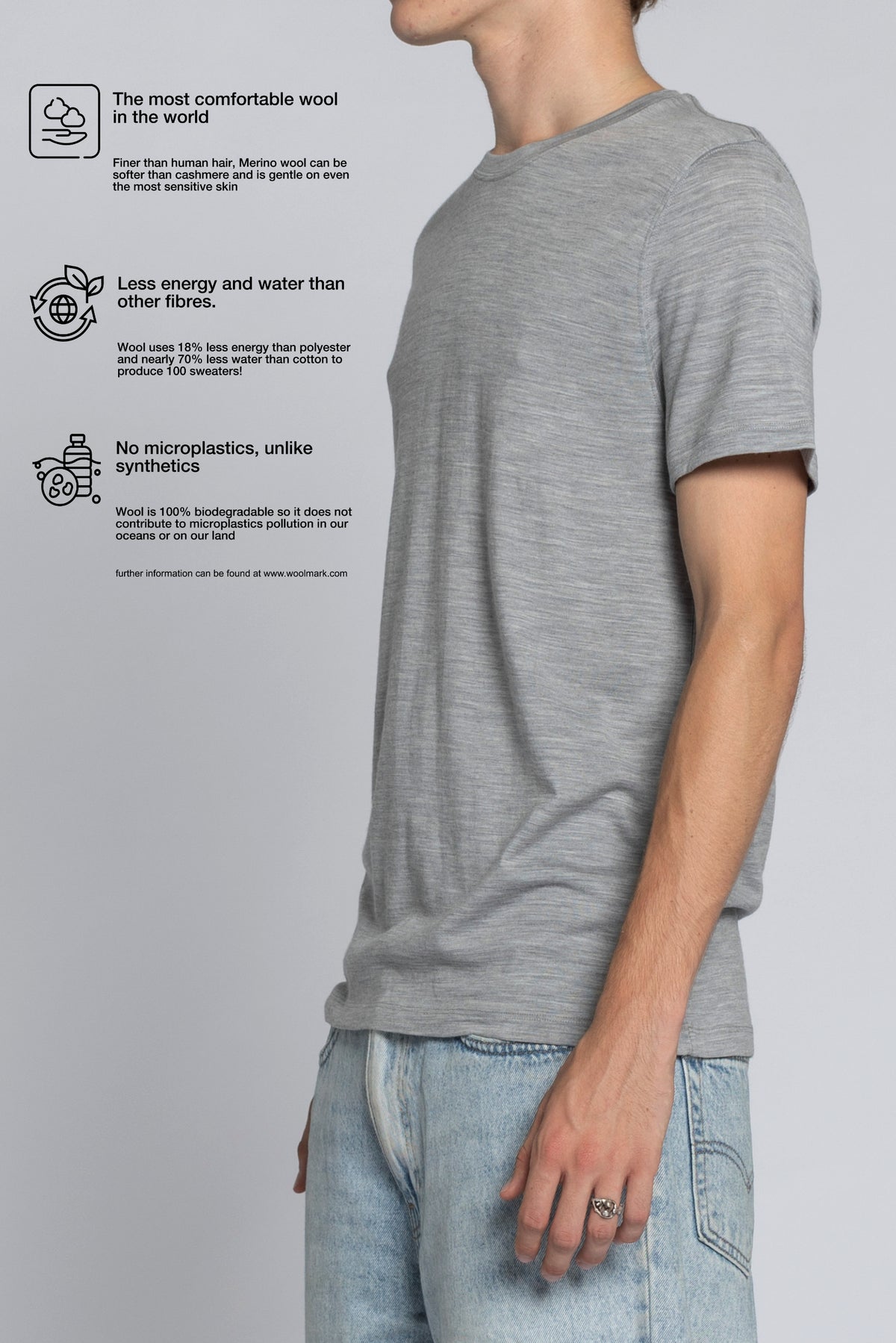 McIntyre  Mens Merino T-shirt