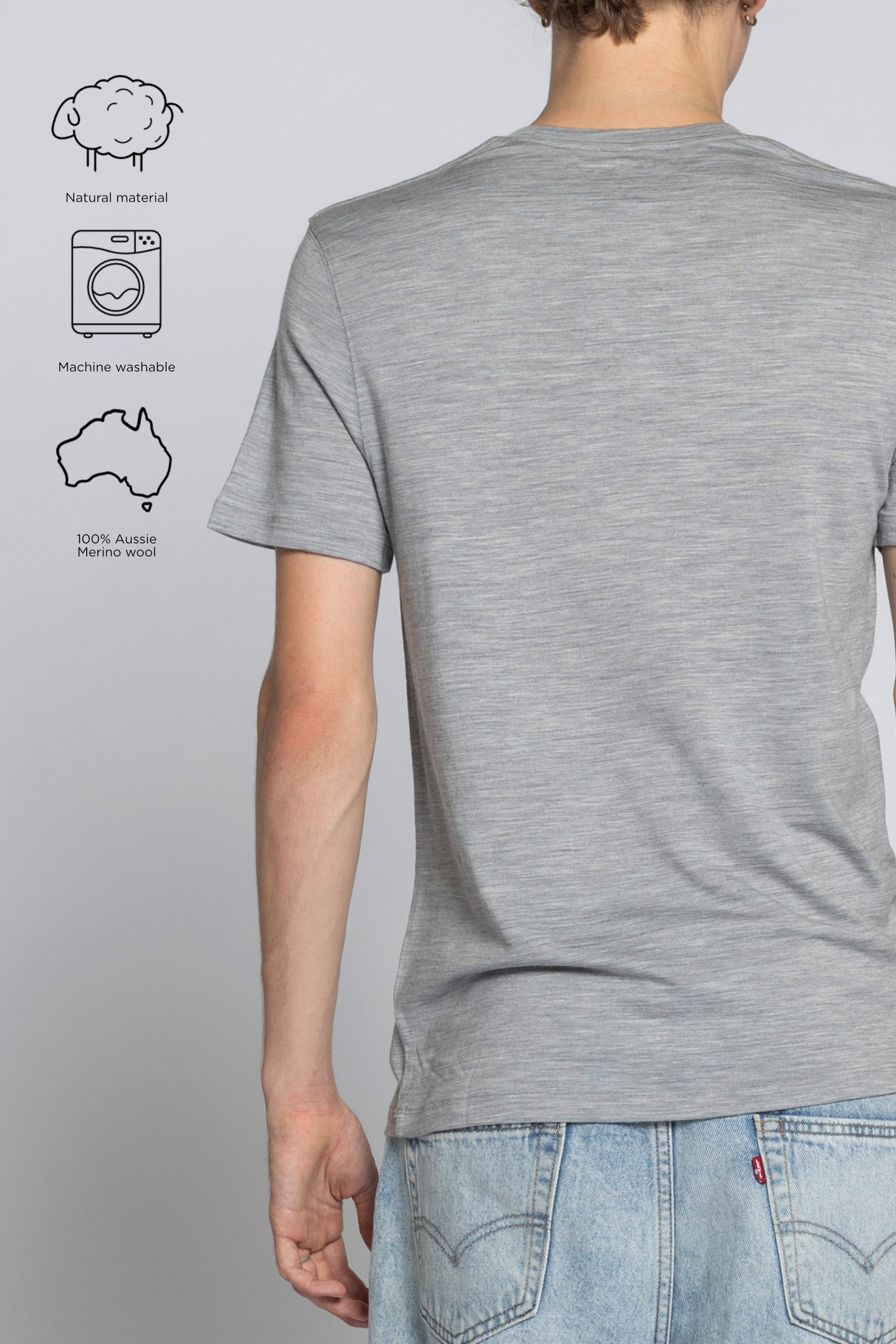 McIntyre  Mens Merino T-shirt