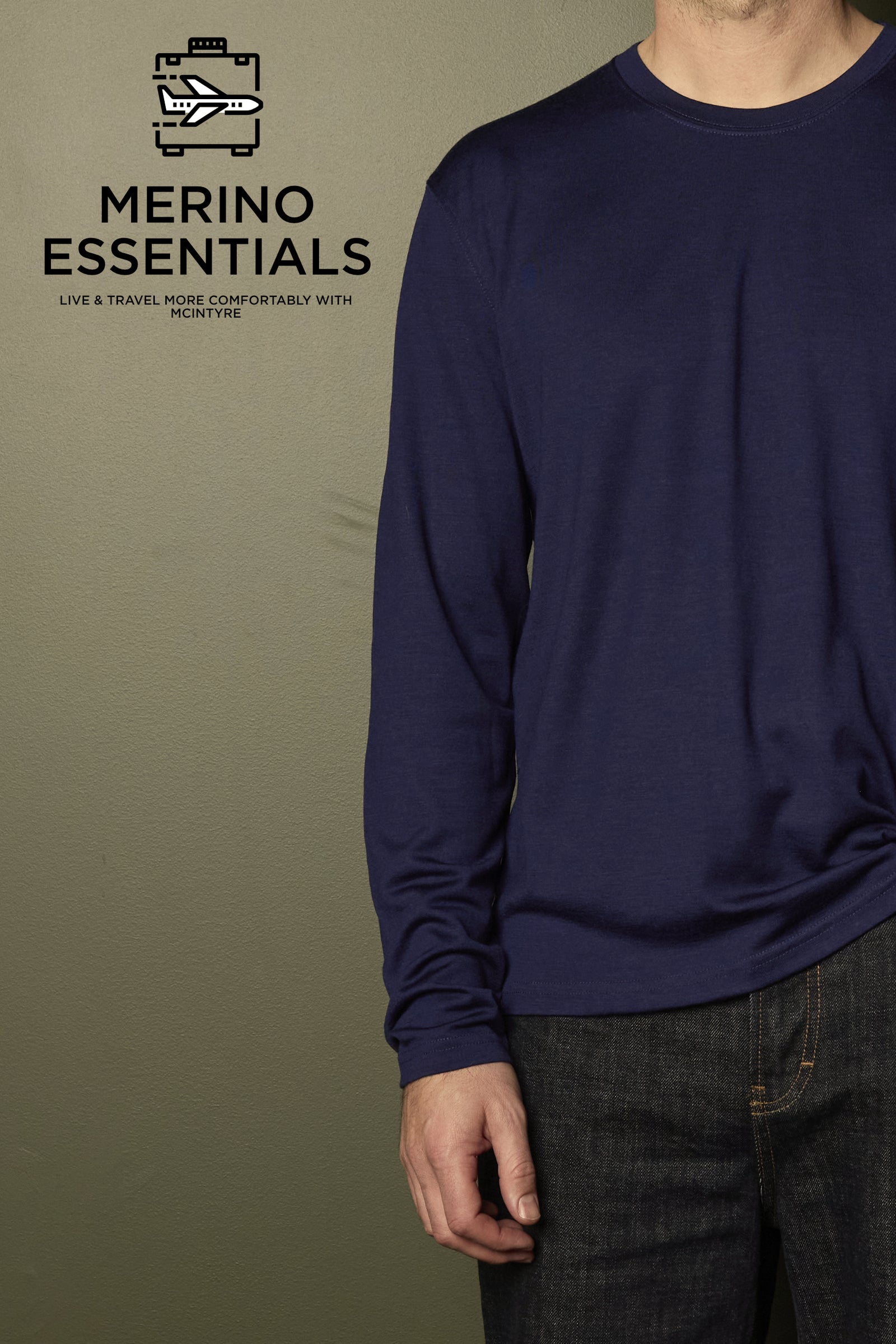 All Day Long Sleeve Merino T-shirt