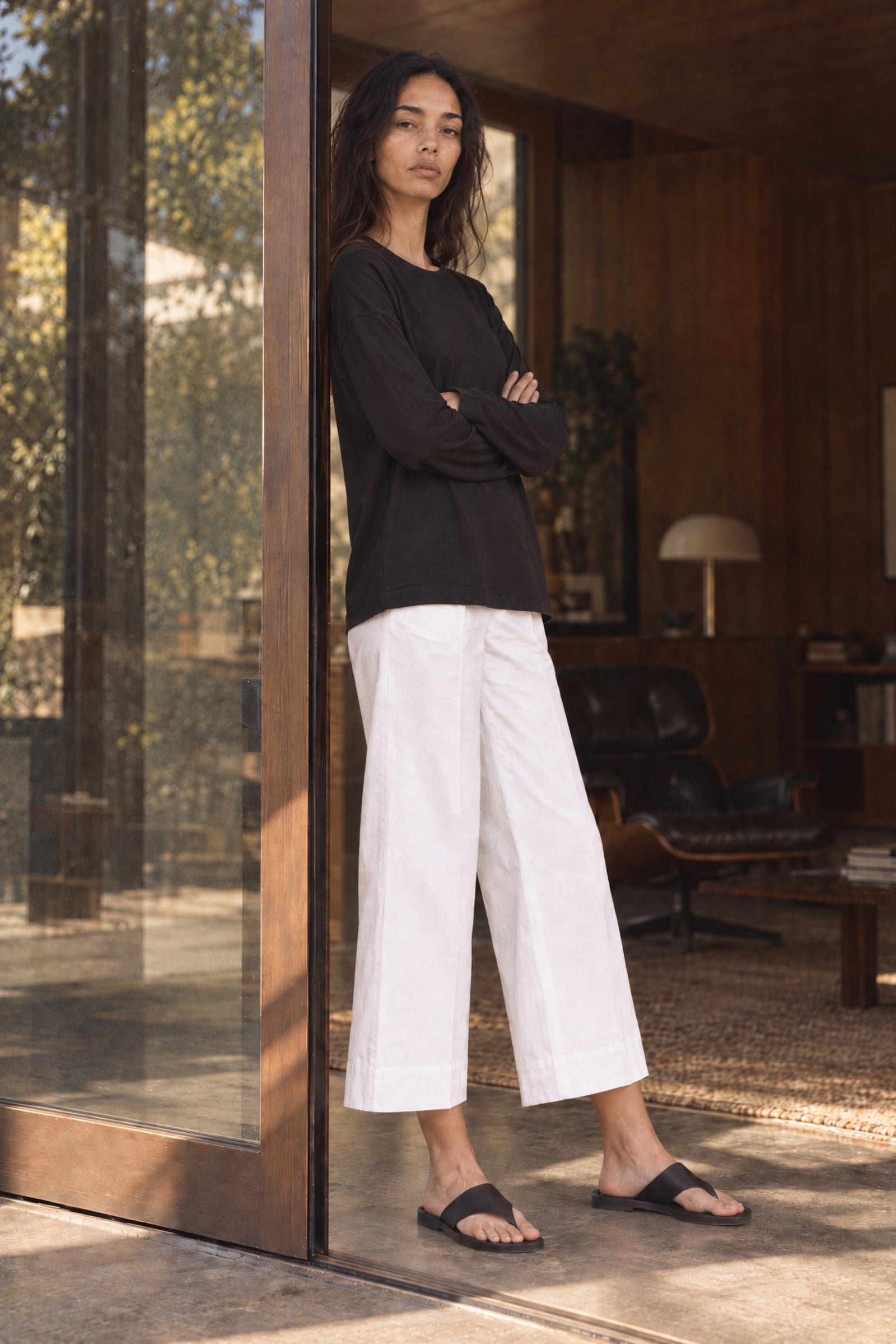 All Day Long Sleeve Merino tee